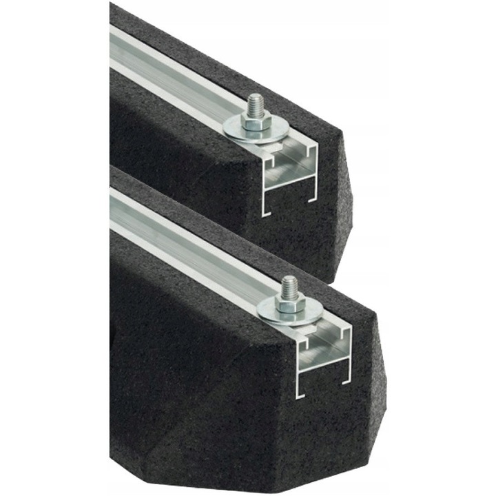 IVENSIS Heavy Foot IPR400 gumitalp készlet, 2 darab, 400x100x180mm, teherbírás 200+200kg