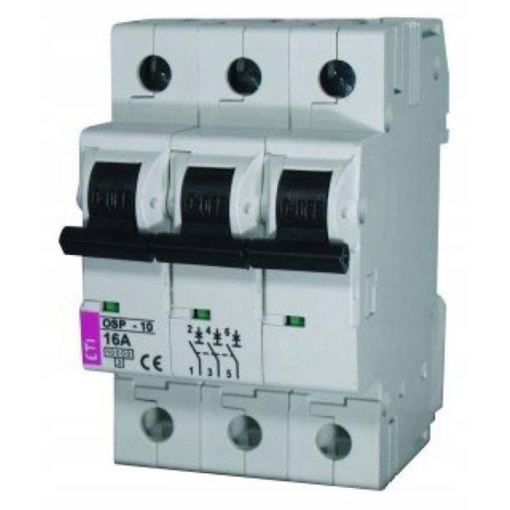 Ograniczitor de putere OSP-10, 3P, 20A, 10kA, ETI, 400V AC