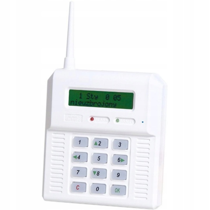 GSM алармена централа Elmes CB32GZ, 110x122x32мм, комплект с 1 брой