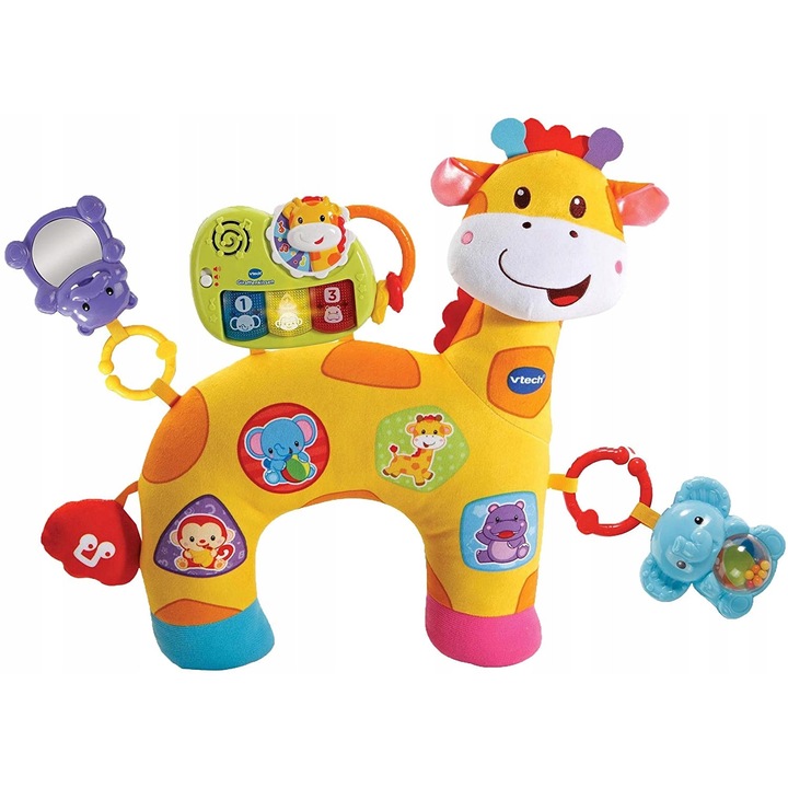 Vtech interaktív játék, 80-506804 modell, színes, 10x40x69cm, 0-24 hónapos babáknak