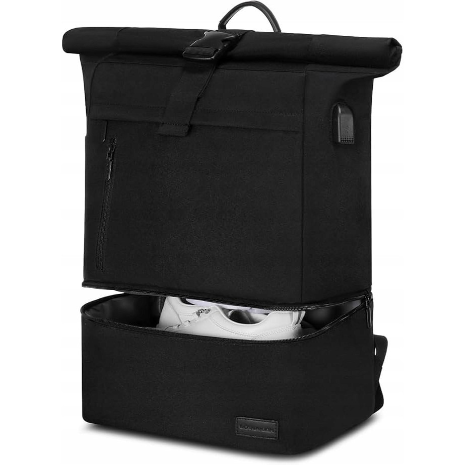 Rucsac laptop 15,6", LOVEVOOK, waterproof, multe compartimente, negru