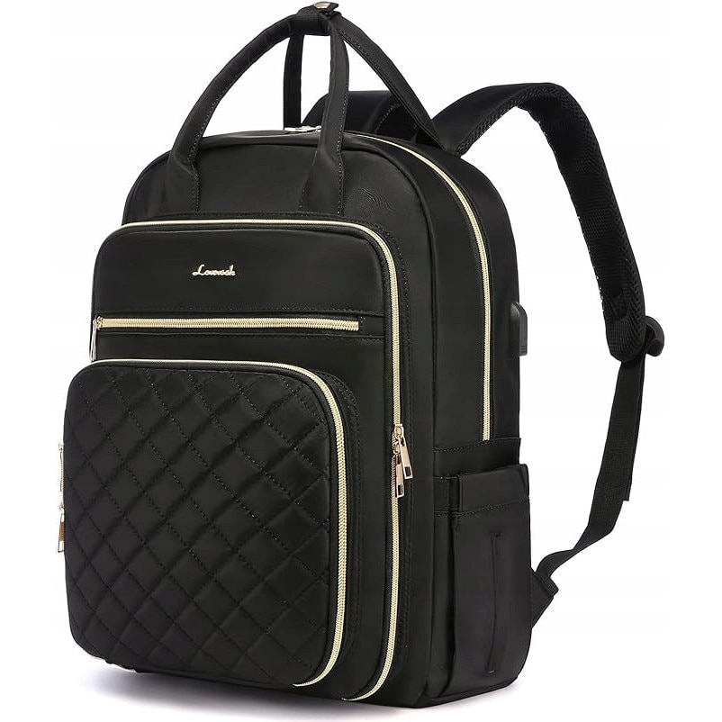 Rucsac laptop 15,6", LOVEVOOK, waterproof, multe compartimente, negru