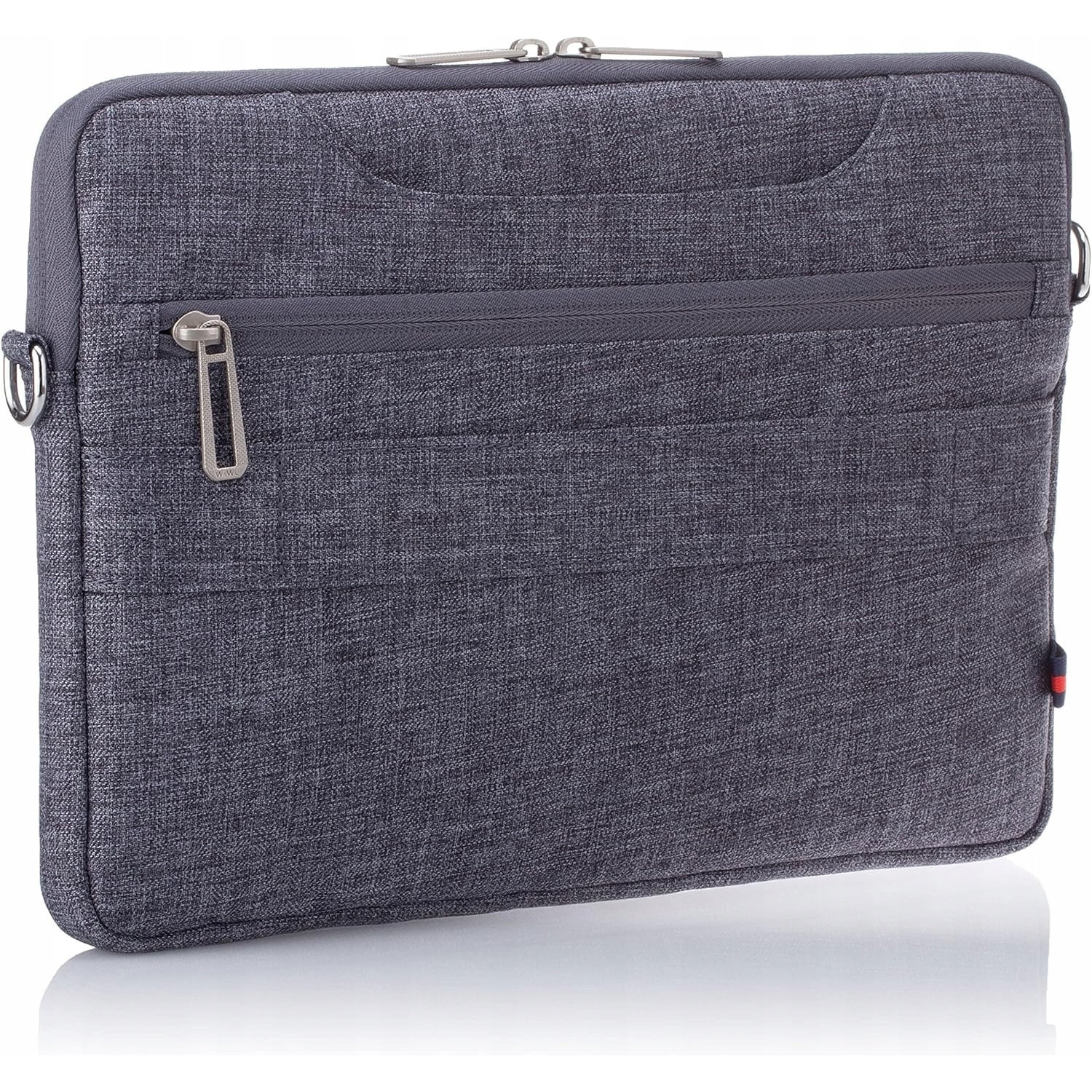 Geanta laptop Wiwu 15.4", gri, material nylon, protectie 360°