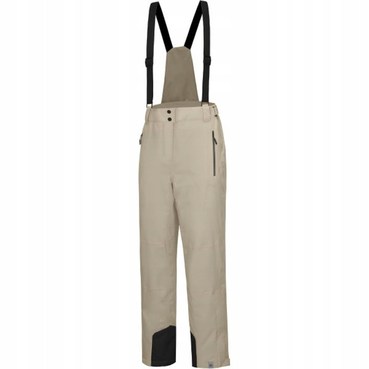 Pantaloni sport dama, bej, cu bretele, impermeabili, respirabili, XL INTL