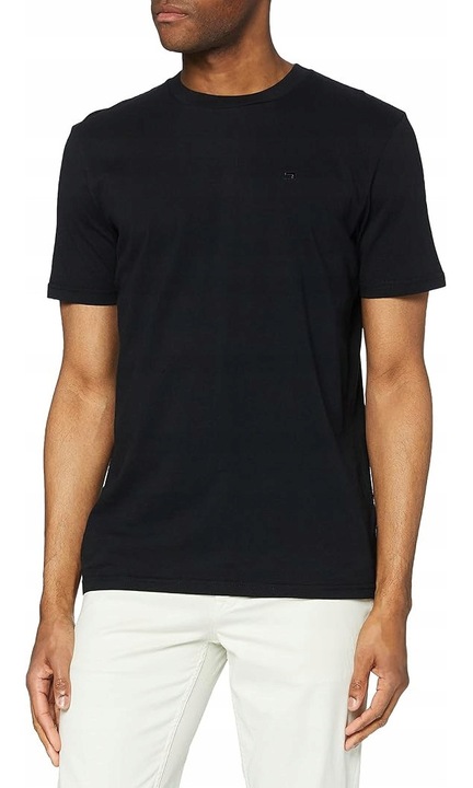 Tricou barbat, Scotch & Soda, negru, bumbac, L INTL