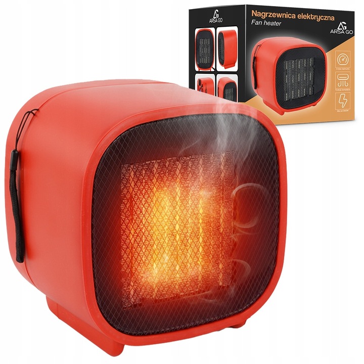 Aeroterma electrica ARSA GO, 3000W, eficienta energetica A++, compacta, design modern