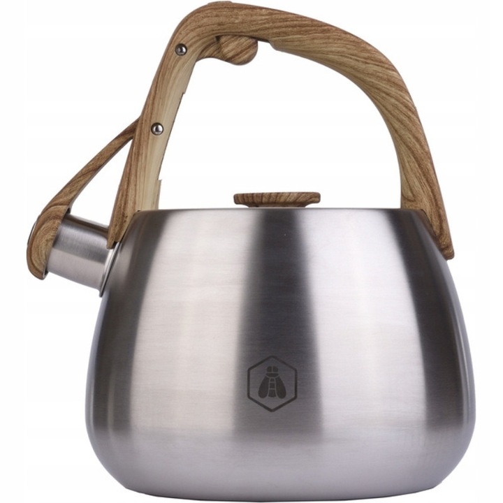 Чайник, Laguiole от неръждаема стомана, със свирка, за индукция, 2.5L