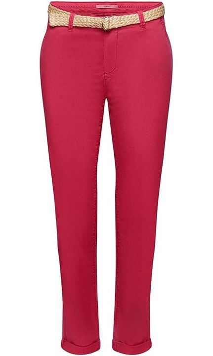 Pantaloni dama 023ee1b333, Esprit, Roz inchis, Bumbac, W30-L34 US