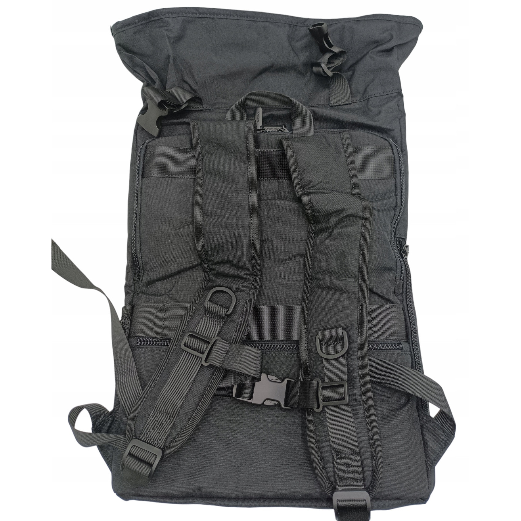 Rucsac urban LOVEVOOK, pentru laptop 15,6", capacitate mare, negru, 33x10x45cm