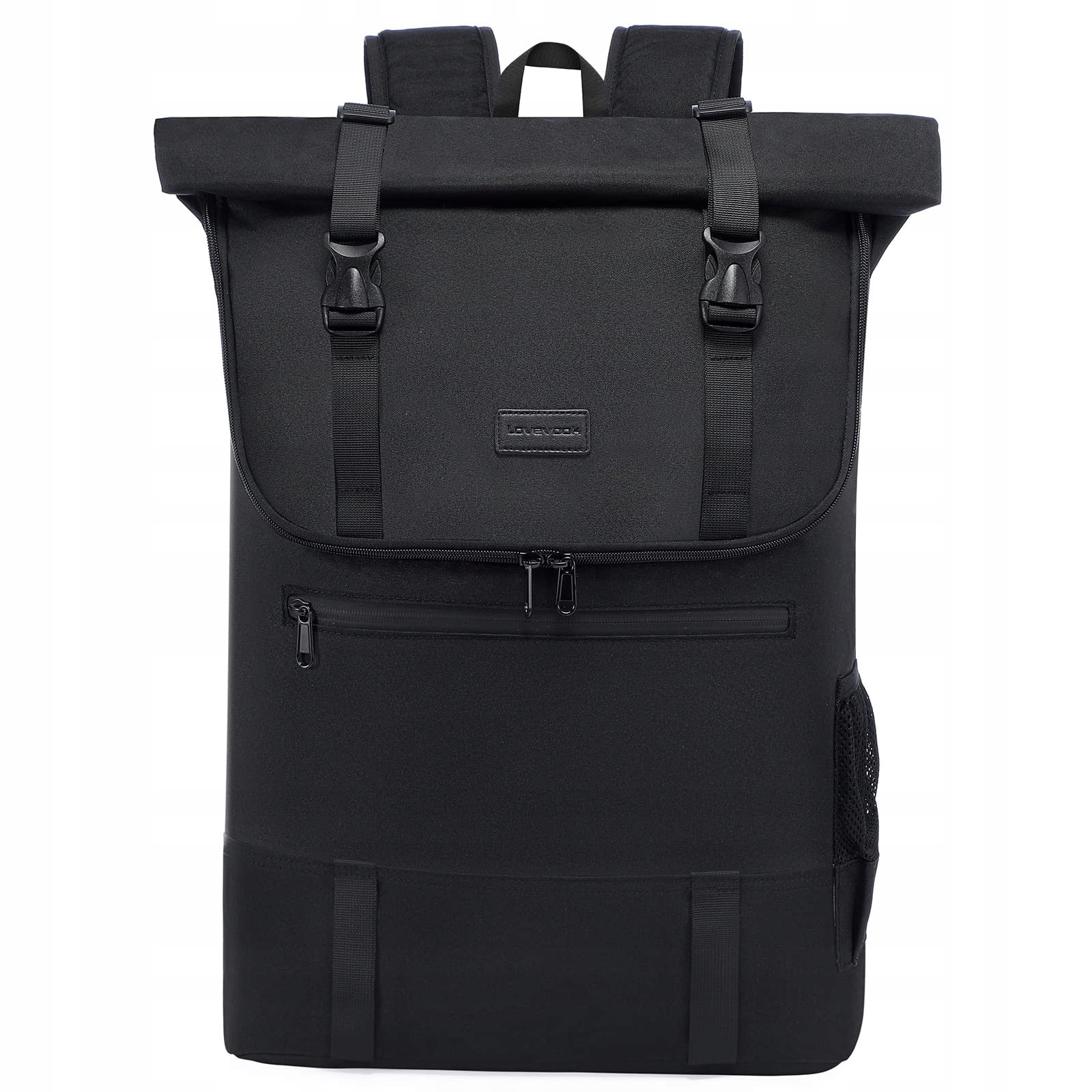 Rucsac urban LOVEVOOK, pentru laptop 15,6", capacitate mare, negru, 33x10x45cm