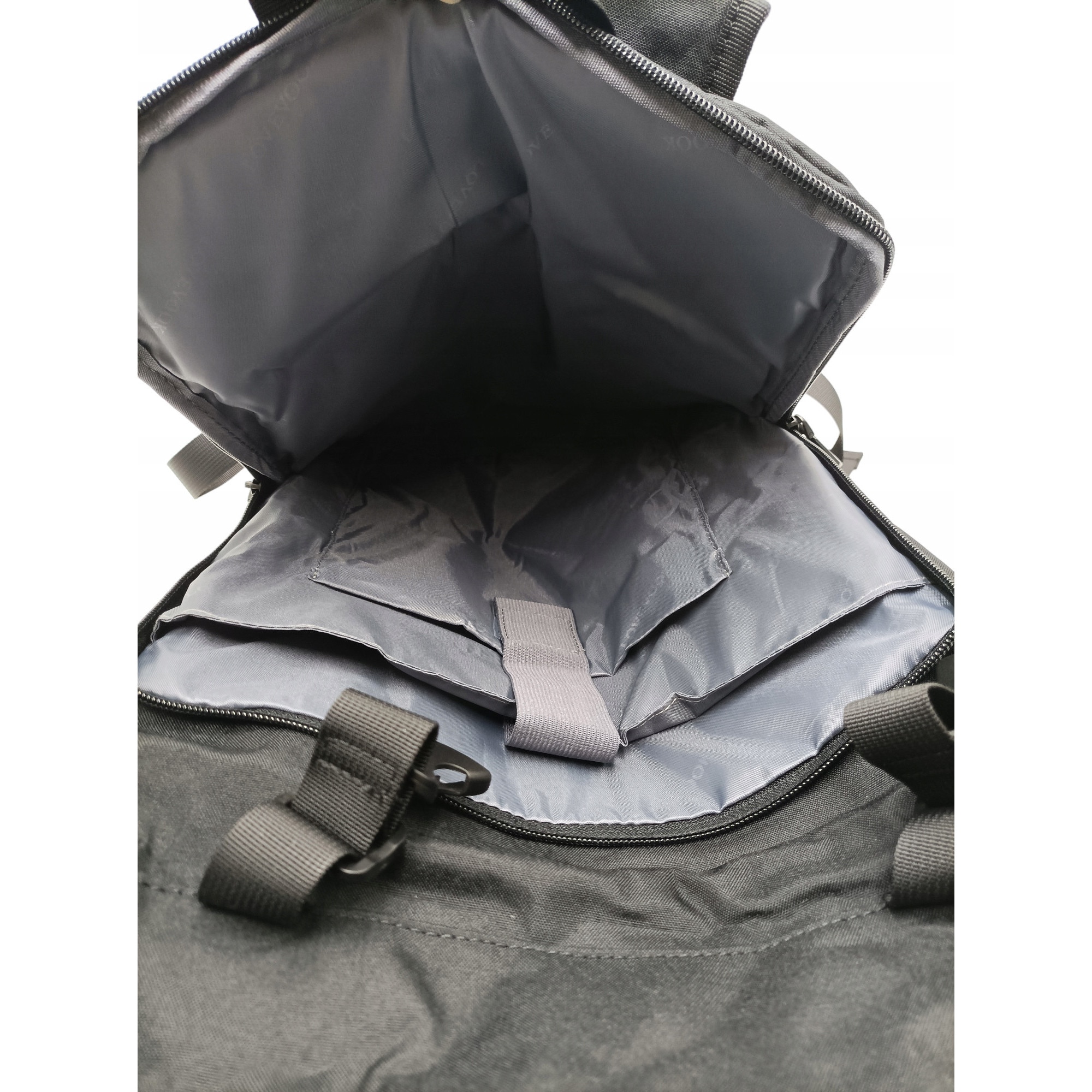 Rucsac urban LOVEVOOK, pentru laptop 15,6", capacitate mare, negru, 33x10x45cm