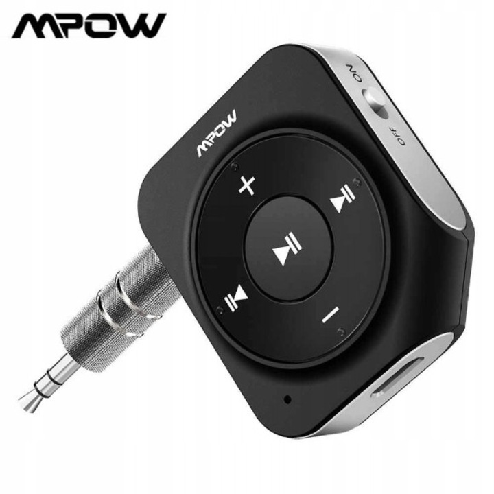 Mpow Streambot mini Bluetooth vevő, zajcsökkentés, többpontos csatlakozás, fekete