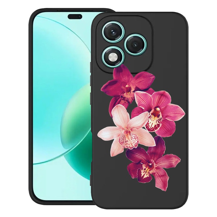 BestCase® Husa TPU Ultra Slim Compatibila cu Honor 400 Lite, Floral - Red Orchid, 2022870 B 2067