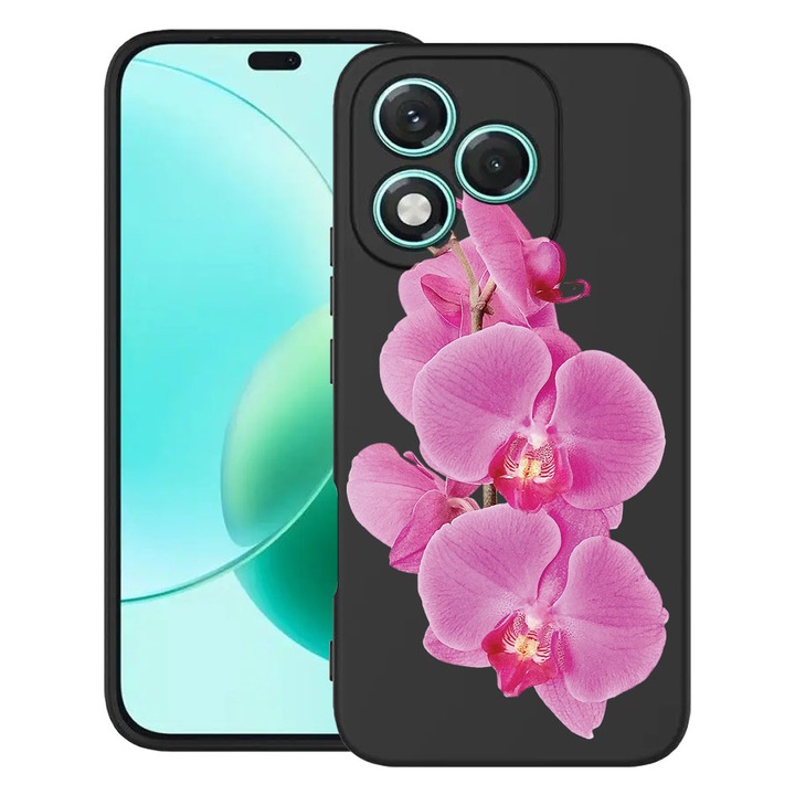 BestCase® Husa TPU Ultra Slim Compatibila cu Honor 400 Lite, Floral - Minimalist Pink Orchid, 2022870 B 2065