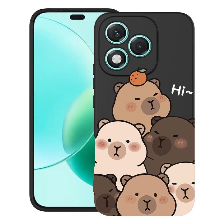 BestCase® Husa TPU Ultra Slim Compatibila cu Honor 400 Lite, Cute Kawaii Capybara Cartoon, 2022870 B 2022