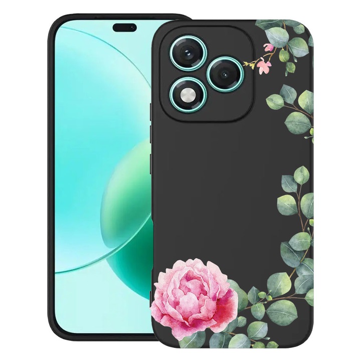 BestCase® Husa TPU Ultra Slim Compatibila cu Honor 400 Lite, Floral - Minimalist Camellia, 2022870 B 2076
