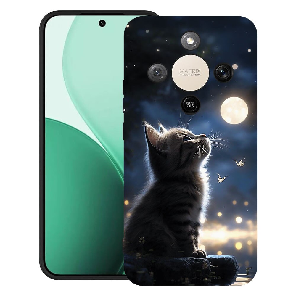 BestCase® Husa TPU Ultra Slim Compatibila cu Honor Magic 8 Lite / X9d / X70, Baby Cat, 3129184 B 2016