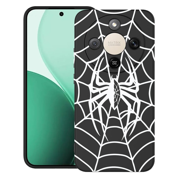 BestCase® Husa TPU Ultra Slim Compatibila cu Honor Magic 8 Lite / X9d / X70, Spider, 3129184 B 2026