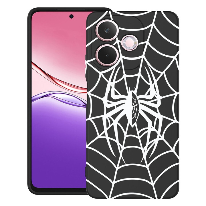 BestCase® Husa TPU Ultra Slim Compatibila cu OPPO A5 Pro, Spider, 2052045 B 2026