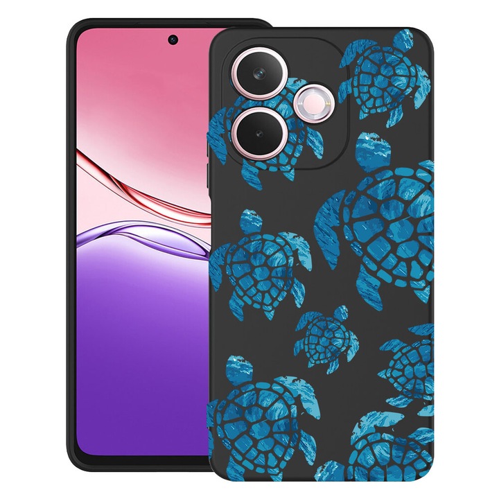 BestCase® Husa TPU Ultra Slim Compatibila cu Honor X5c Plus / X5c, Summer Turtles, 3119623 B 2024
