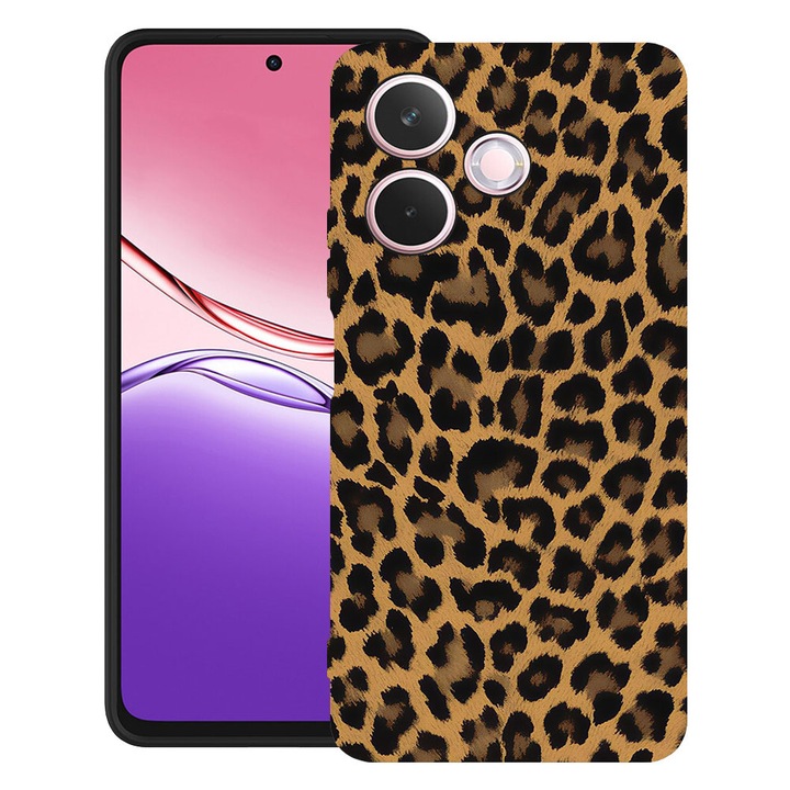 BestCase® Husa TPU Ultra Slim Compatibila cu Honor X5c Plus / X5c, Leopard Pattern, 3119623 B 2019