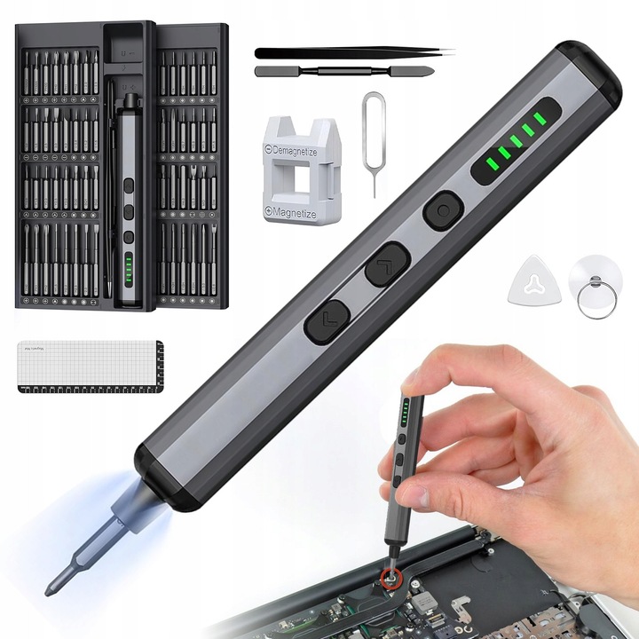 Set surubelnite MINI WKRETAK 64 bity S2 cu LED 5 pozitii