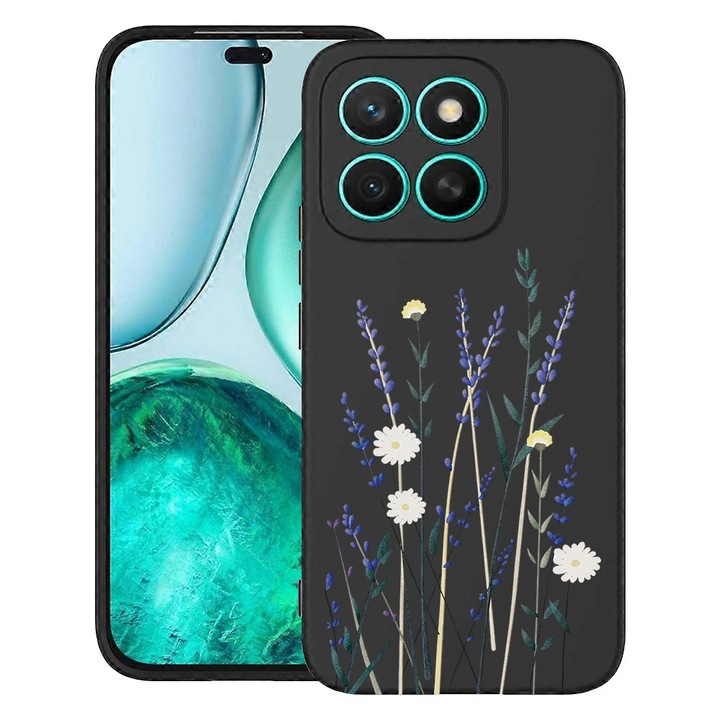 BestCase® Husa TPU Ultra Slim Compatibila cu Motorola Edge 70, Floral - Minimalist Levander, 3119615 B 2056