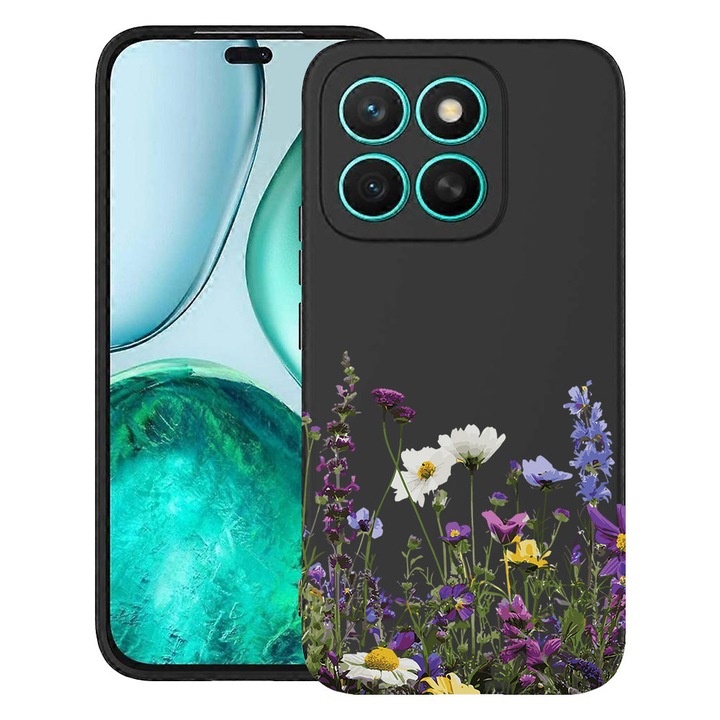 BestCase® Husa TPU Ultra Slim Compatibila cu Honor 400 Smart / X7d, Floral - Wildflowers, 2052047 B 2040
