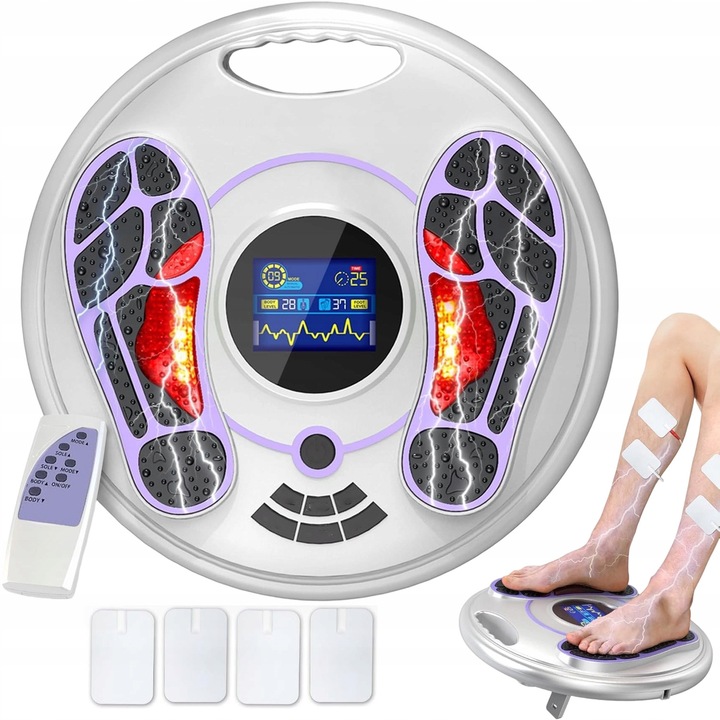 EMS TENS multifunkcionális masszírozó 25 üzemmód 99 intenzitás lábakra és hátra