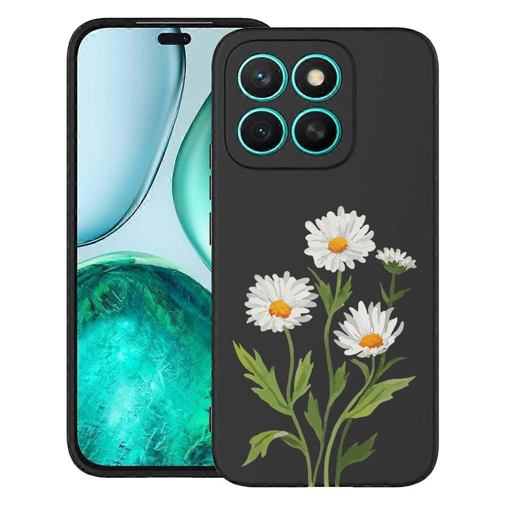 BestCase® Husa TPU Ultra Slim Compatibila cu Motorola Moto G86, Floral - Pressed Daisy, 2060077 B 2031