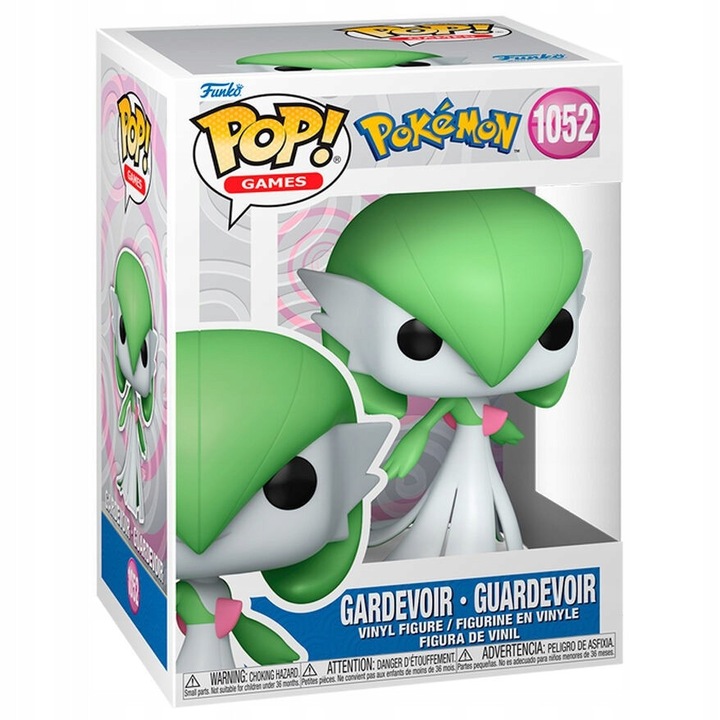 Figurina colectionara Funko Pop! Pokemon - Gardevoir 1052, vinil, 10cm