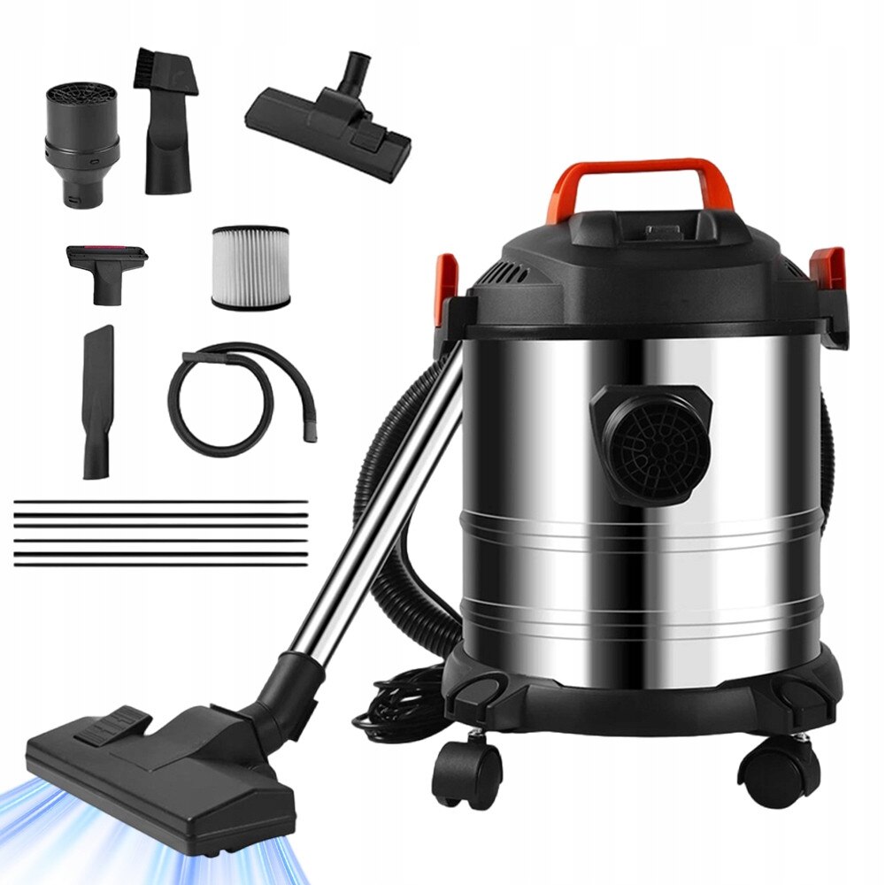 Aspirator industrial cu furtun, 1.5m, pentru curatare umeda si uscata