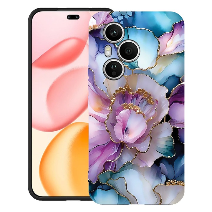 BestCase® Husa TPU Ultra Slim Compatibila cu Honor 400 Pro, Floral - Aesthetic Orchid, 2043679 B 2060