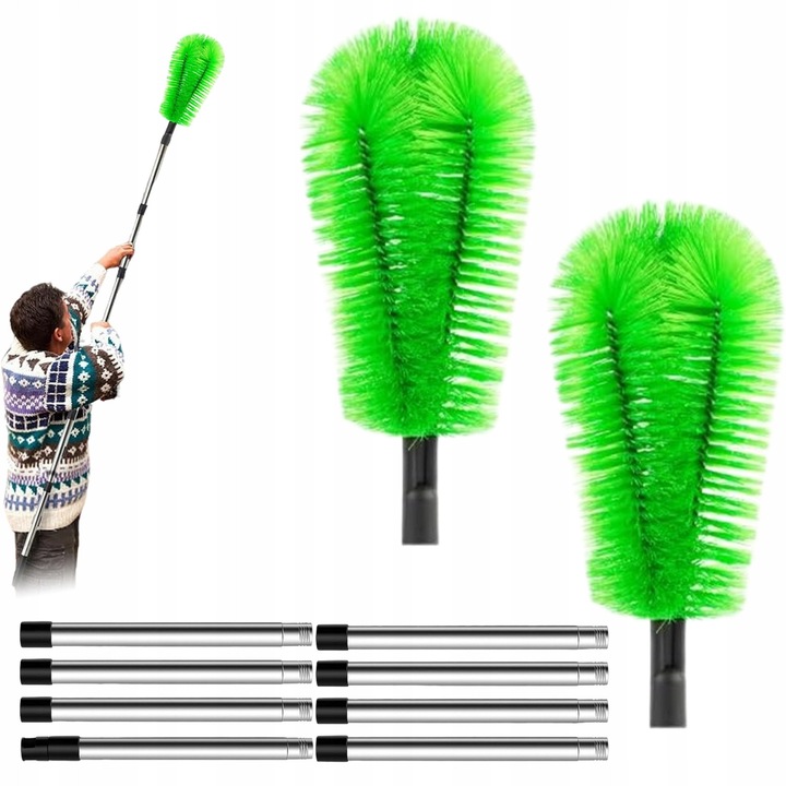 Perie telescopica pentru jgheaburi, 310 cm, pentru indepartarea zapezii