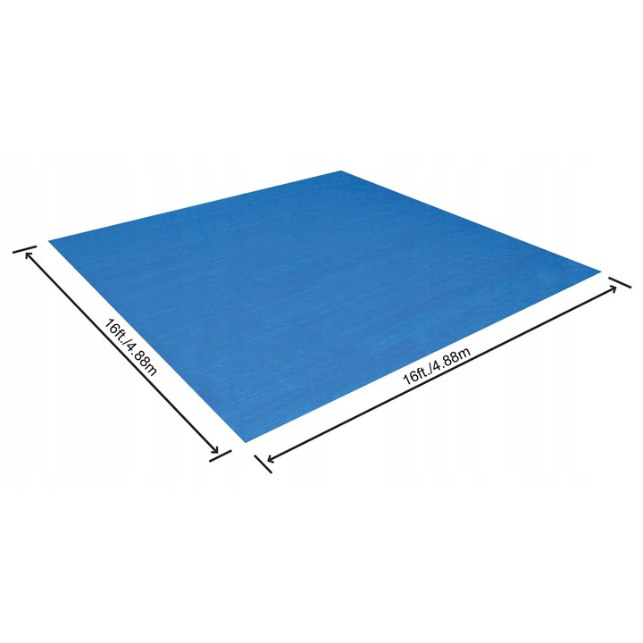 Baza pentru piscina, Bestway, 488x488cm, protectie, universala