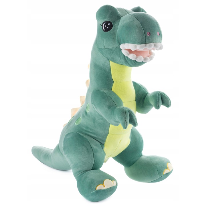 Dinozaur Harry, jucarie de plus, 90cm, verde inchis, set disponibil