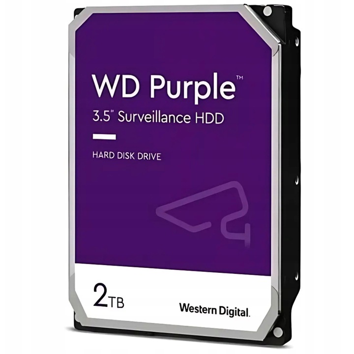 Hard Disk 2TB SATA 3.5" Intern WD, pentru monitorizare DVR