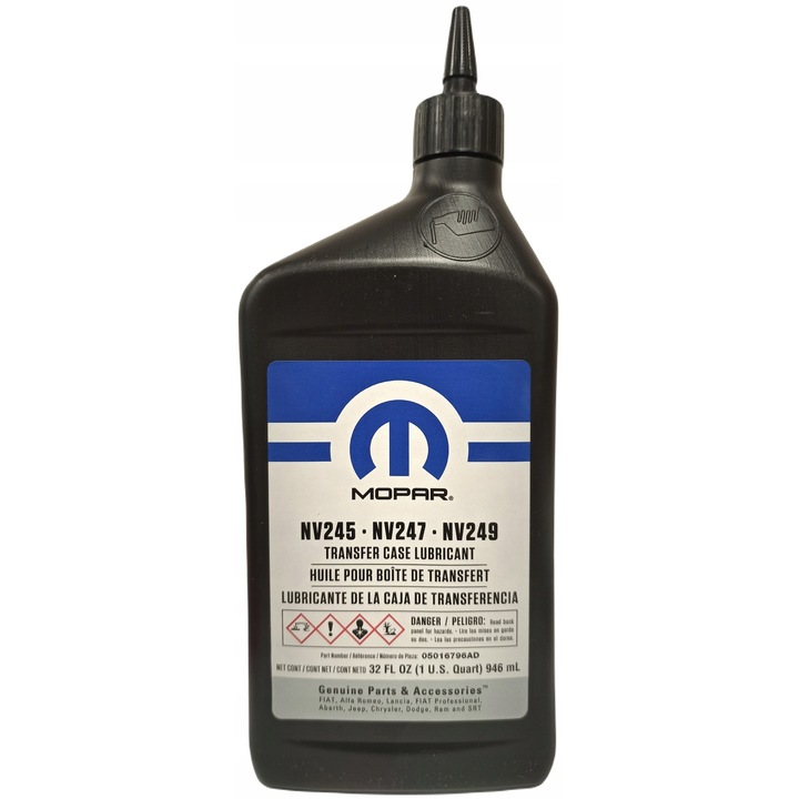Ulei cutie viteze Mopar 0.946L, NV245/NV247/NV249