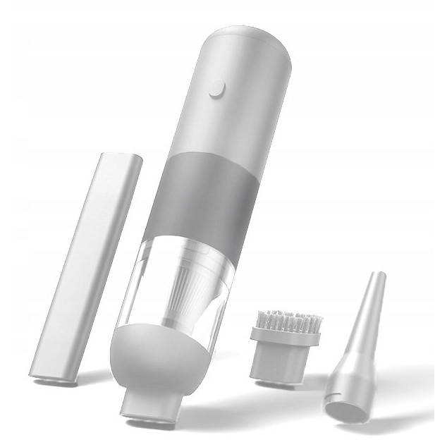 Aspirator Mini 3 in 1 Perfectlife, 20000Pa, alb, 400g, 130ml