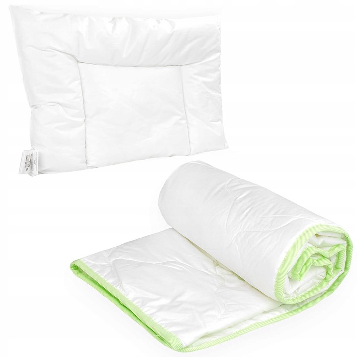 Set copii, Poldaun, pilota letna si perna plata, 90x120cm, 40x60cm