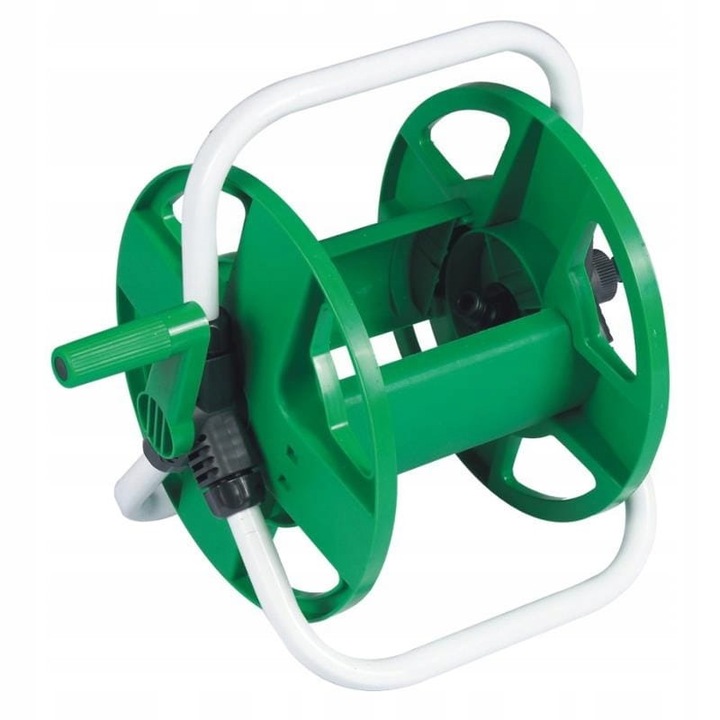 Макара за маркуч 1/2'' 25м, XL-Tools, метална, UV устойчива, преносима