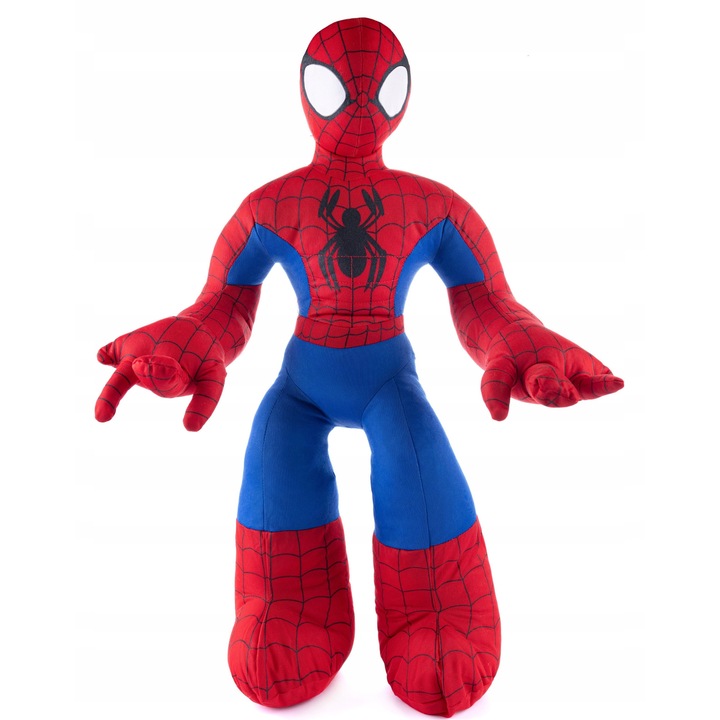 Плюшена играчка Spider-Man, Mis Gustaw, 70см, червено-синьо, автентични детайли