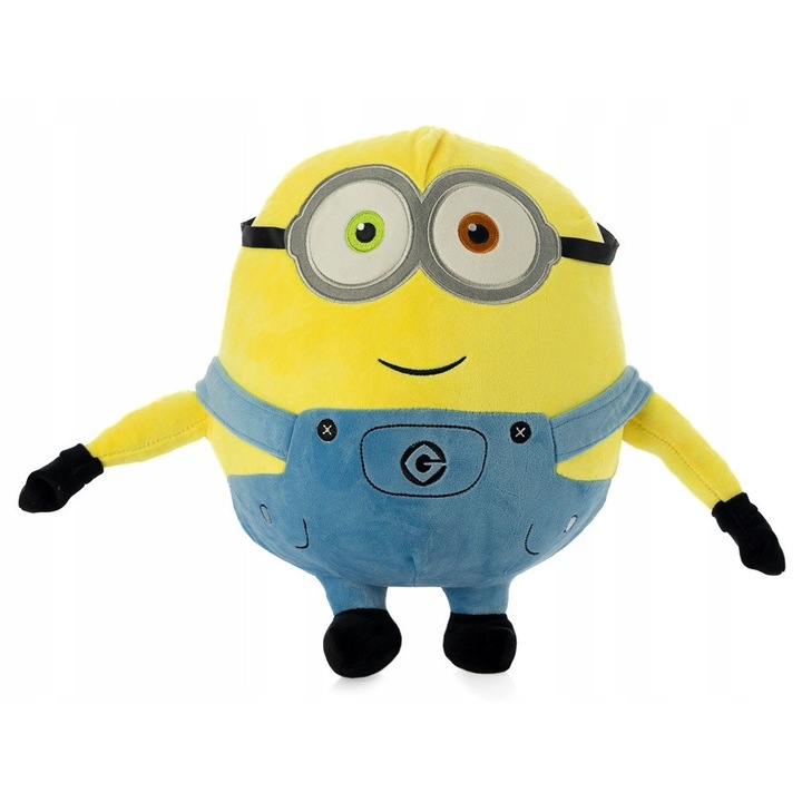 Плюшена играчка Миньон Боб, 55 см, многоцветна, идеална за гушкане