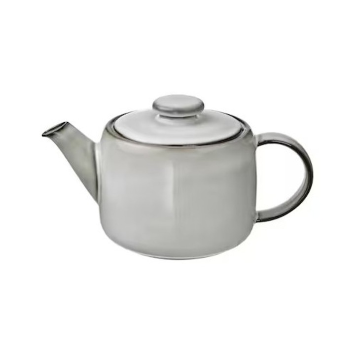 Чайник IKEA GLADELIG, 1.2 л, сив, 26.5 см