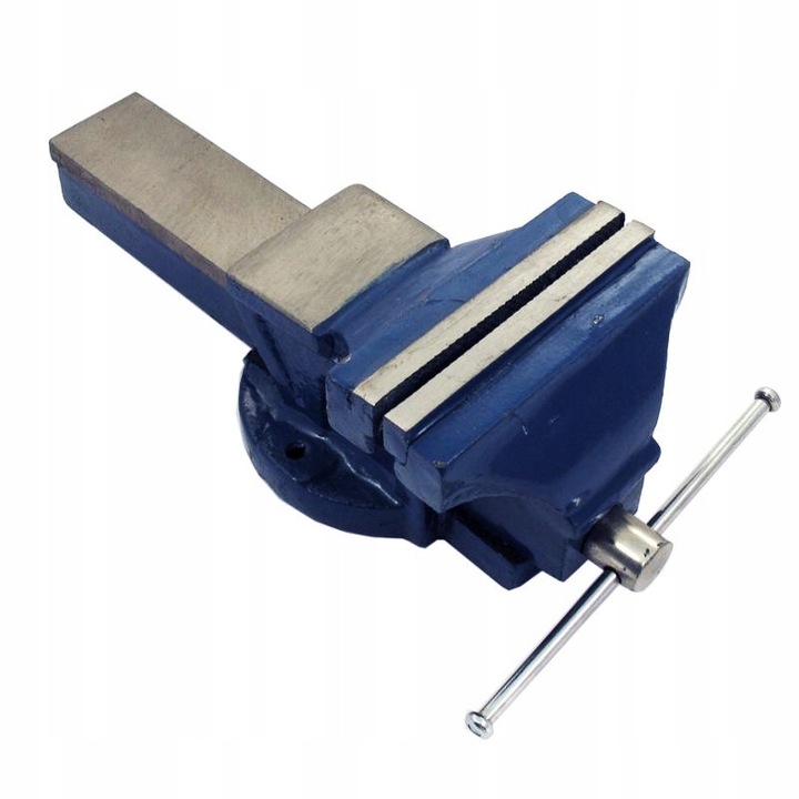 Menghine fixe XL 125mm, greutate 8kg, din fonta si otel intarit, culoare albastra