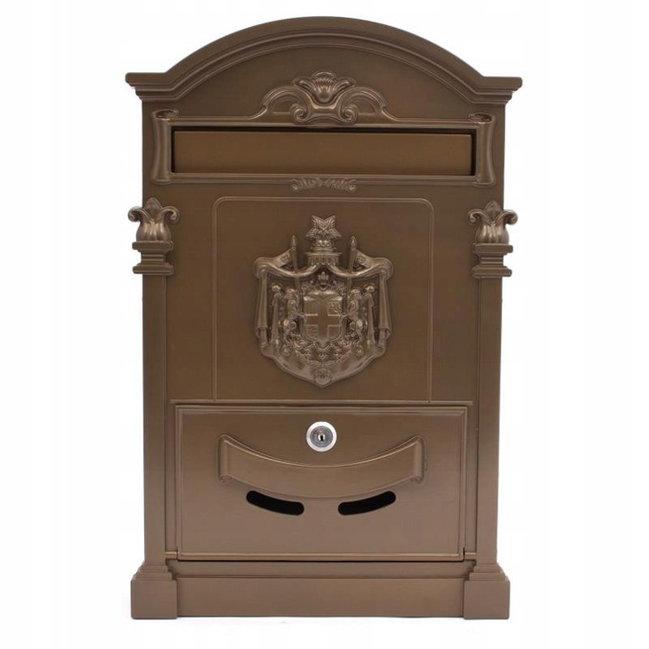 Nagy RESIDENCE postaláda, 46,5x30x8cm, zárrendszerrel és szerelékkel együtt