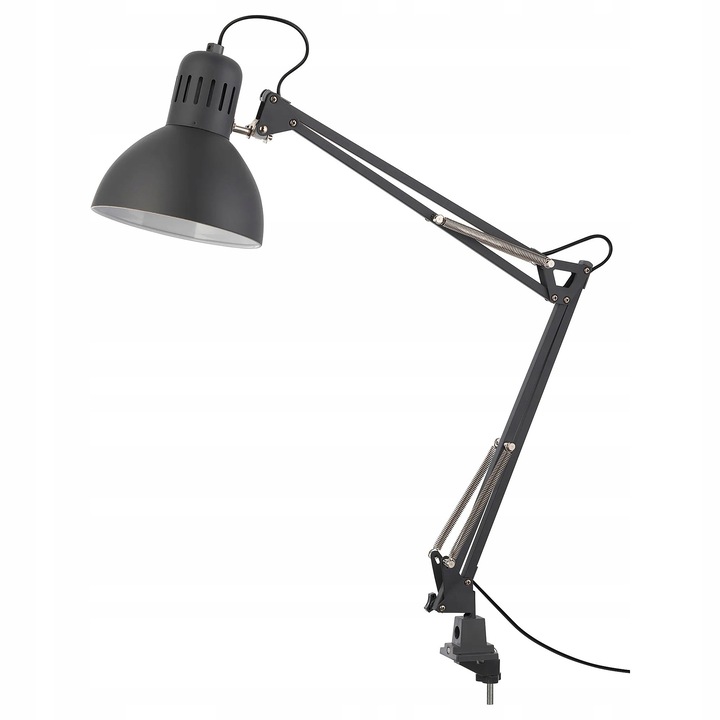 Lampa de birou IKEA TERTIAL, ciemnoszary, 13W, 17cm, 1.5m