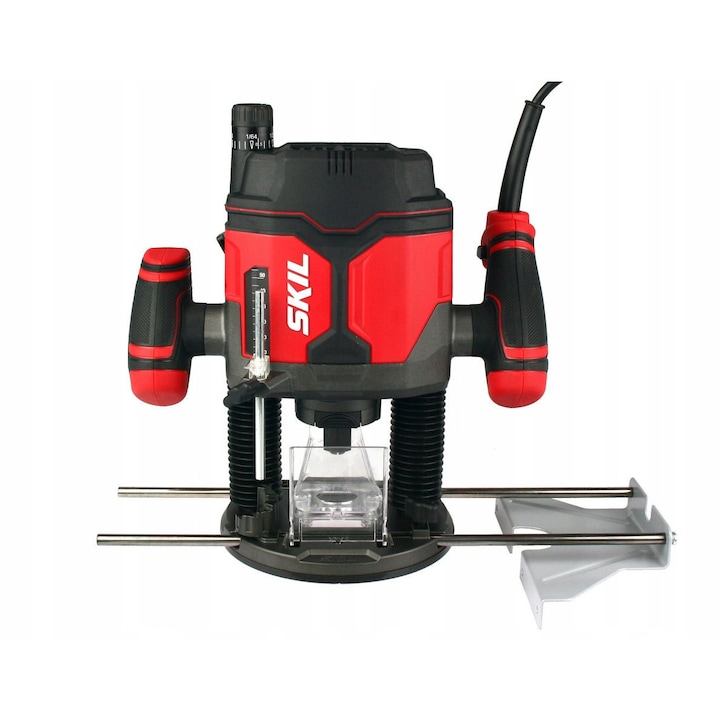 Freza de frezat Skil 1860, 1400W, 55mm, 6-8mm, cu adaptor pentru aspirator