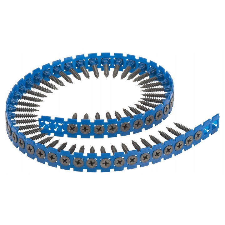 Suruburi pe banda Bosch 3,9x30mm, grunzoase, set 1000 bucati