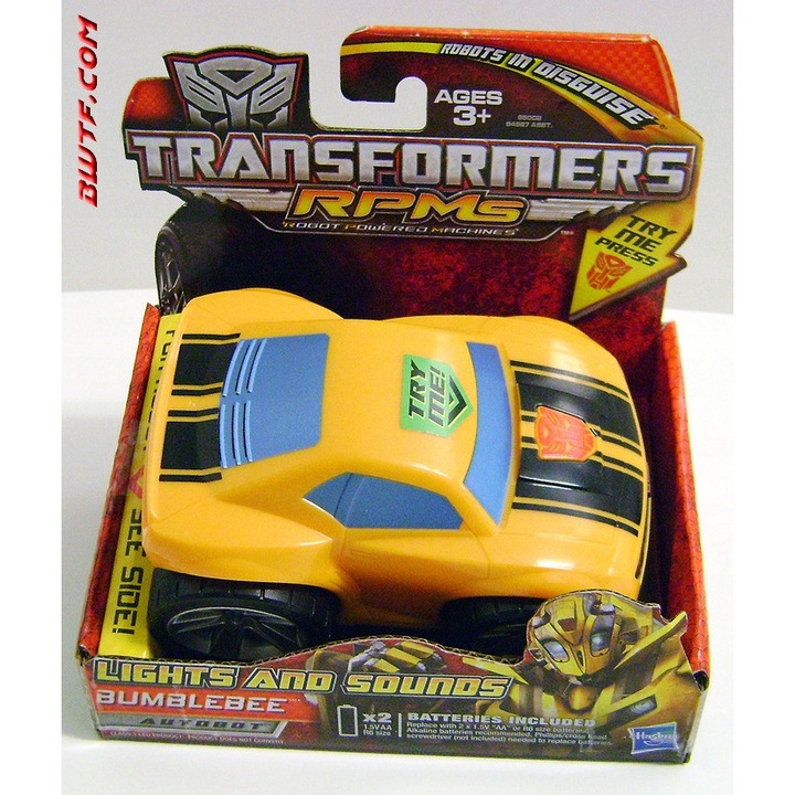 Transformers Bumblebee figura, Hasbro, 13x9x7cm, fényekkel és hangokkal